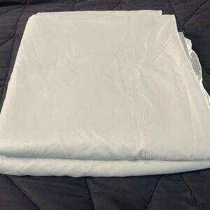 Charisma Light Blue King Sheet Set 1 Flat 1 Fitted 100% Polyester Microfiber